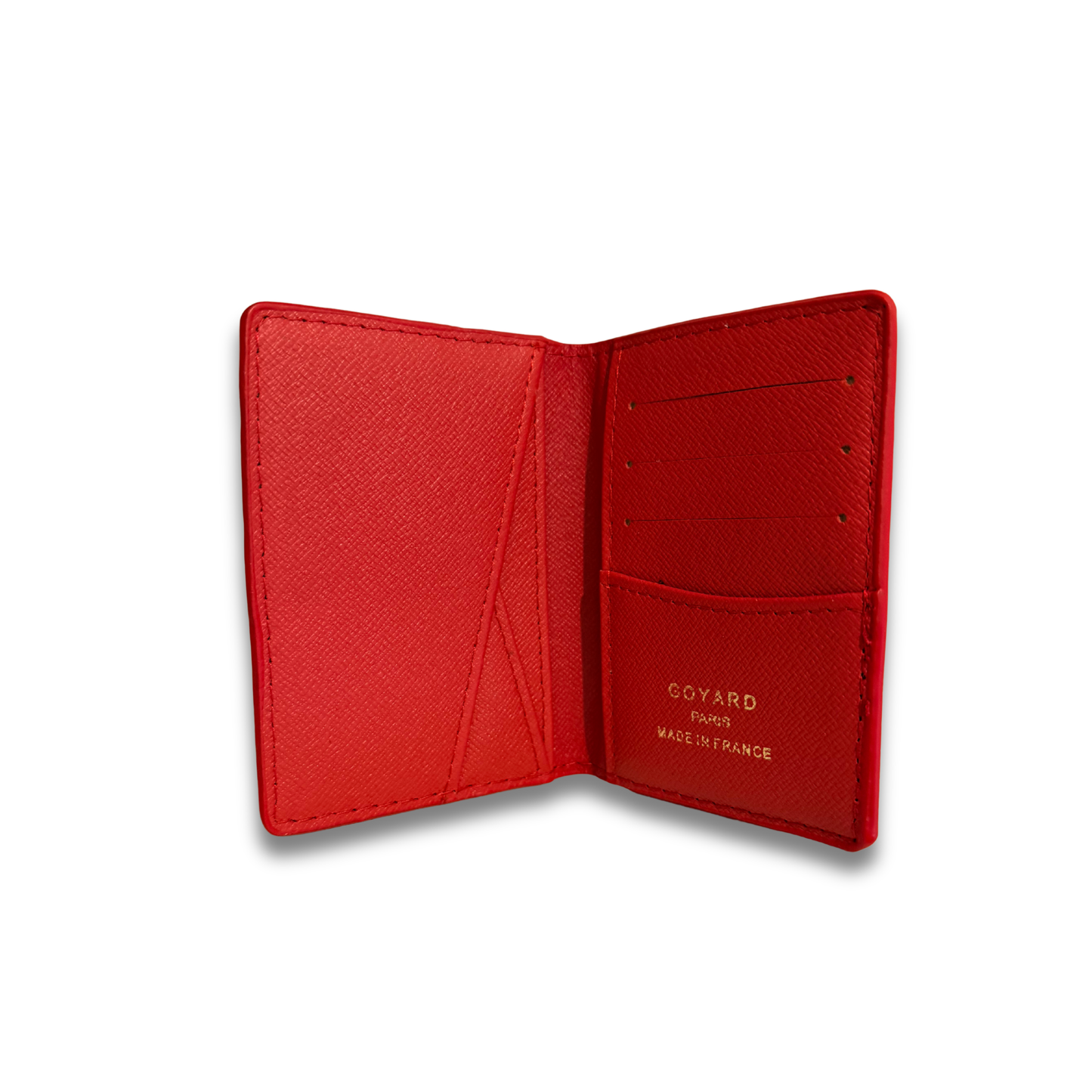 GOYARD FLIP CARD HOLDER - RED