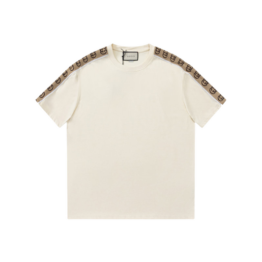 GUCCI GG INTERLOCKING LOGO T-SHIRT - WHITE