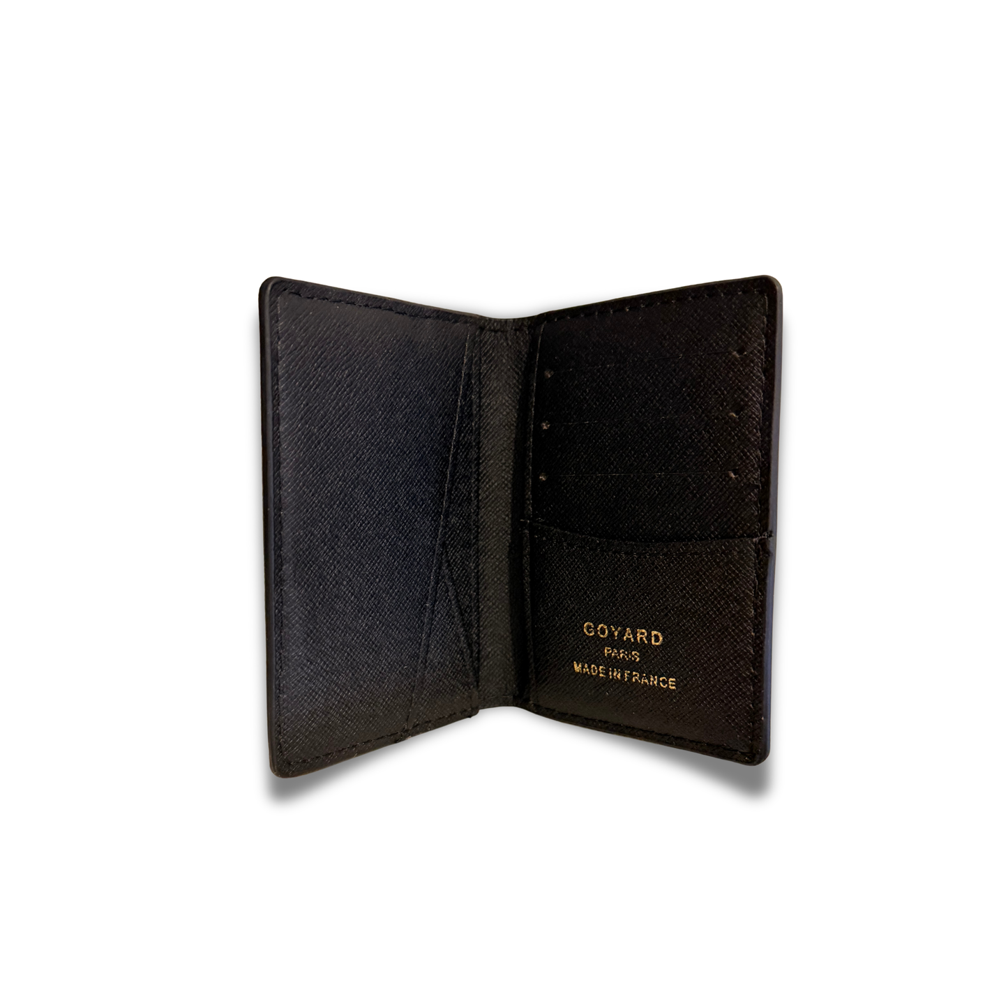 GOYARD FLIP CARD HOLDER - BLACK