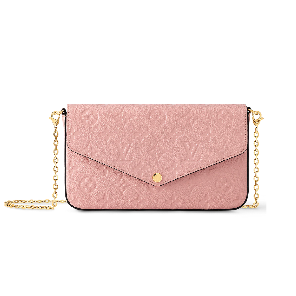 LOUIS VUITTON POCHETTE FELICIE CLUTCH - PINK