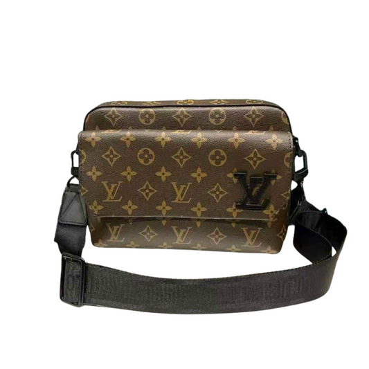 LOUIS VUITTON FASTLINE MESSENGER BAG MONOGRAM MENS - BROWN