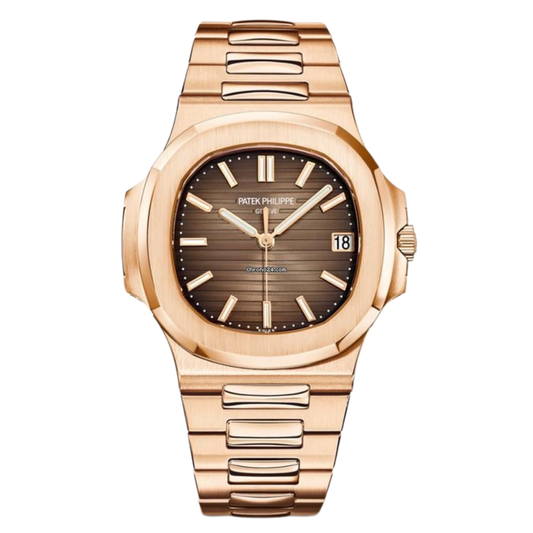 PATEK PHILLIPPE NAUTILUS GOLD/BROWN