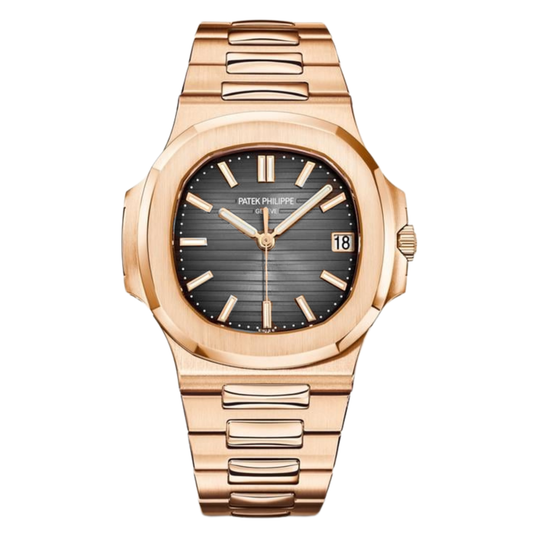 PATEK PHILLIPPE NAUTILUS GOLD/BLACK