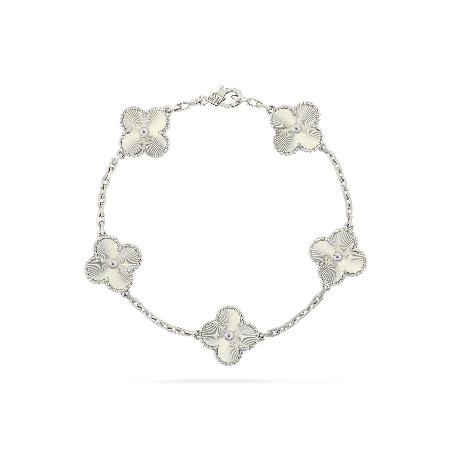 VAN CLEEF VINTAGE ALHAMBRA BRACELET - SILVER