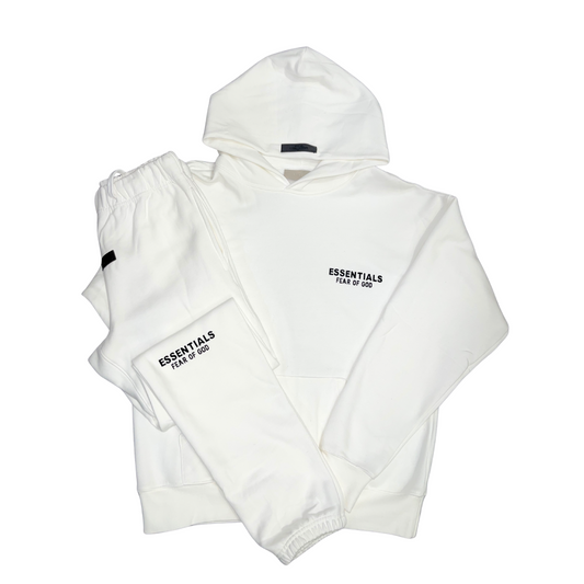 ESSENTIALS TRACKSUIT - WHITE